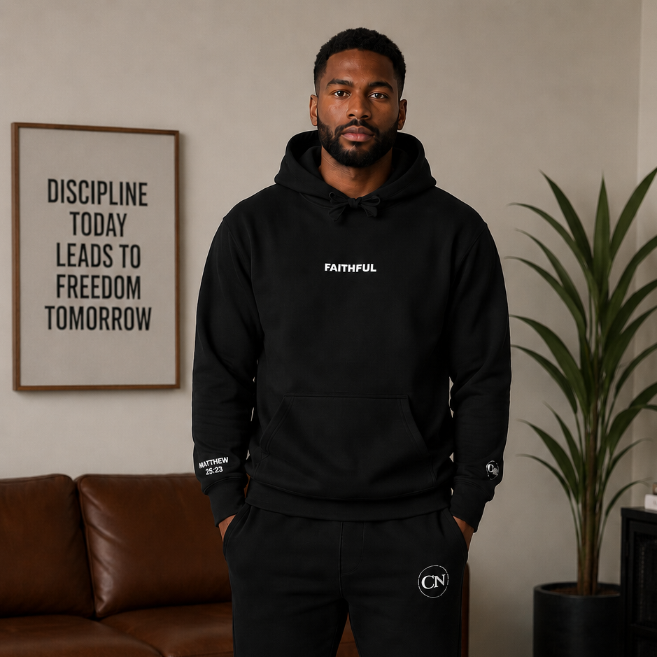 Faithful - Everyday Hoodie - White Letter Edition